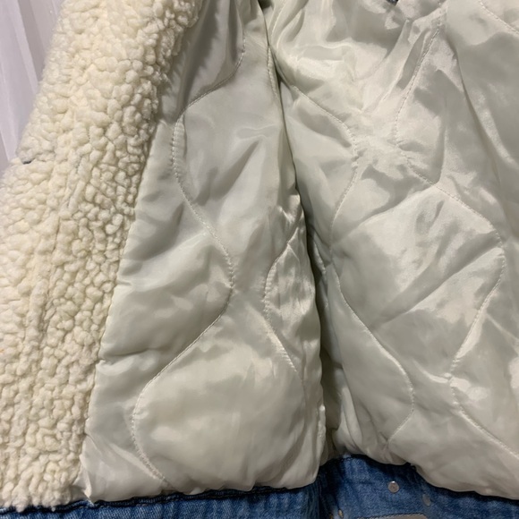 Forever 21 Jean Sherpa Jacket - Picture 4 of 10